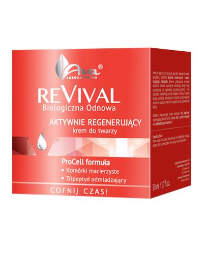 AVA REVIVAL Aktywnie regenerujący krem do twarzy - 50 ml - cena, opinie, właściwości zdjęcie