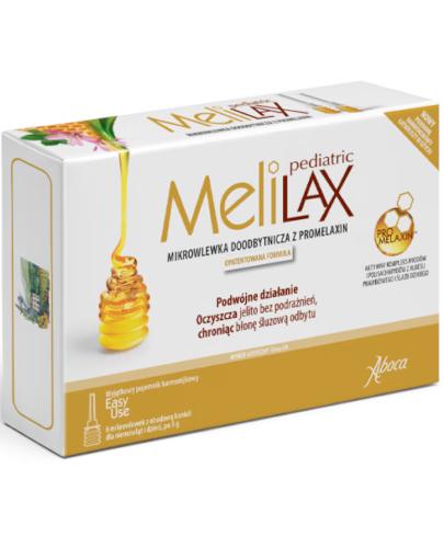 Melilax Pediatric, mikrowlewka doodbytnicza, 6 wlewek zdjęcie