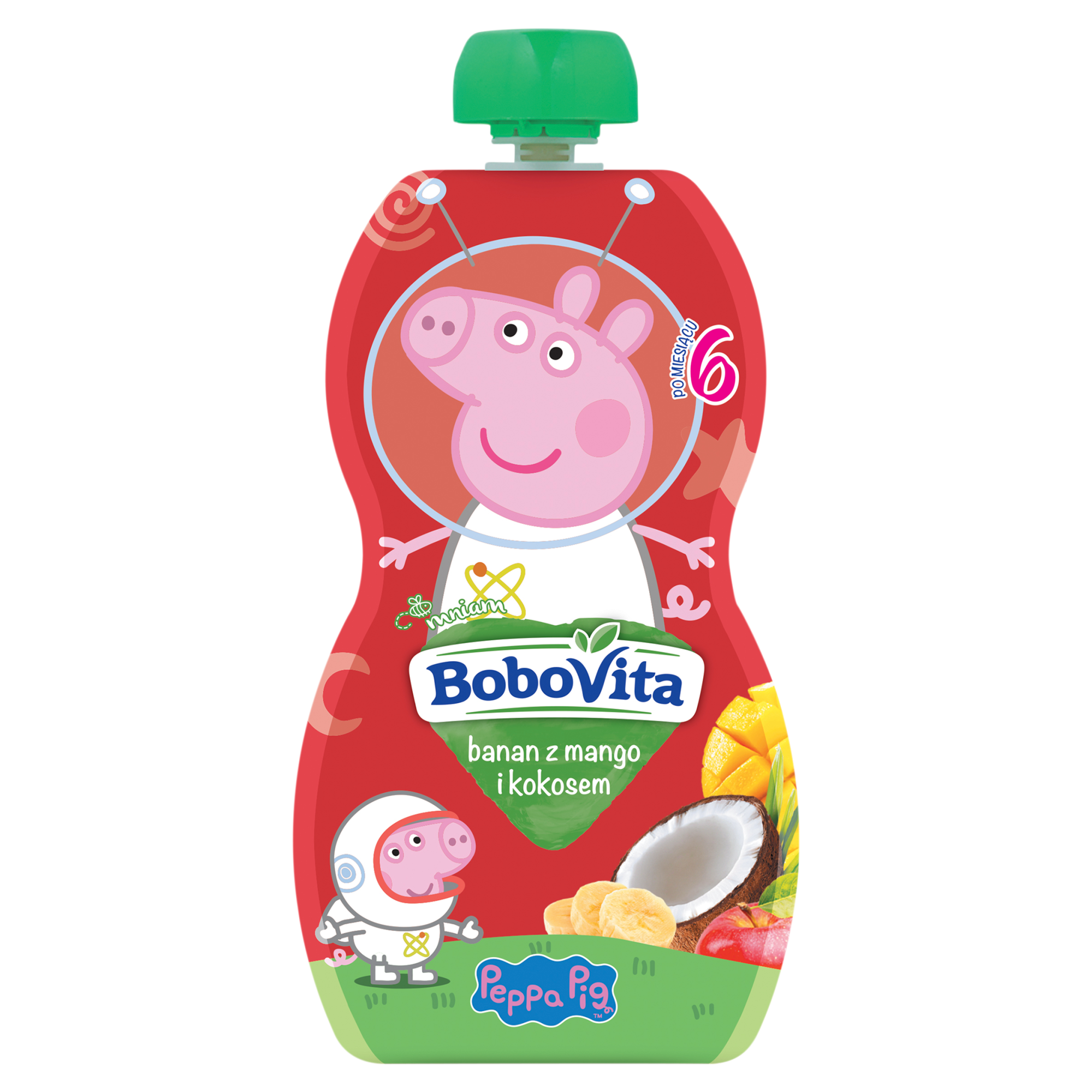 Bobovita Banan i mango z musem kokosowym, 100 g, cena, opinie, skład zdjęcie