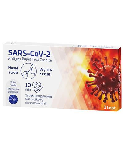 SARS-CoV-2 Szybki Antygenowy Test płytkowy do samokontroli, 1 szt., cena, wskazania, właściwości zdjęcie