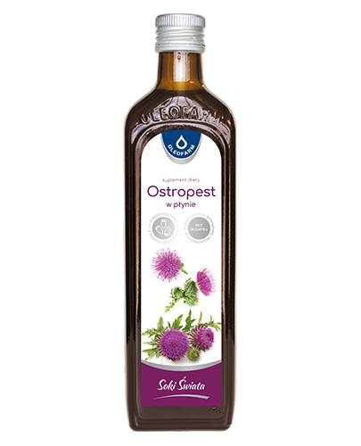 Oleofarm Ostropest w płynie, 490 ml zdjęcie