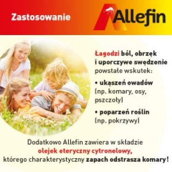Allefin (20 mg + 10 mg)/g żel 30 g