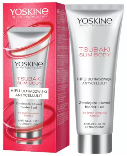 Yoskine Tsubaki Slim Body Hifu ultradźwięki antycellulitowy rozgrzewający koncentrat do ciała 200 ml zdjęcie