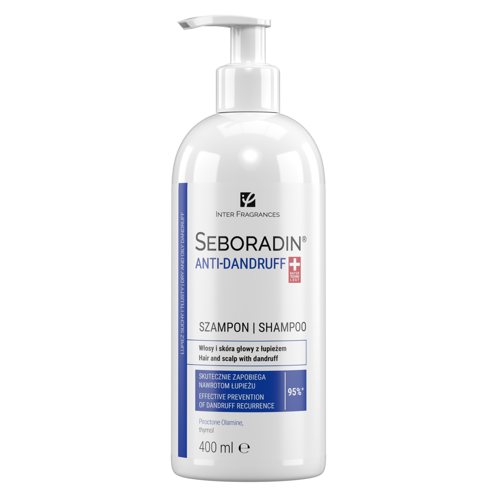 Seboradin Anti-dandruff szampon przeciwłupieżowy 400 ml zdjęcie