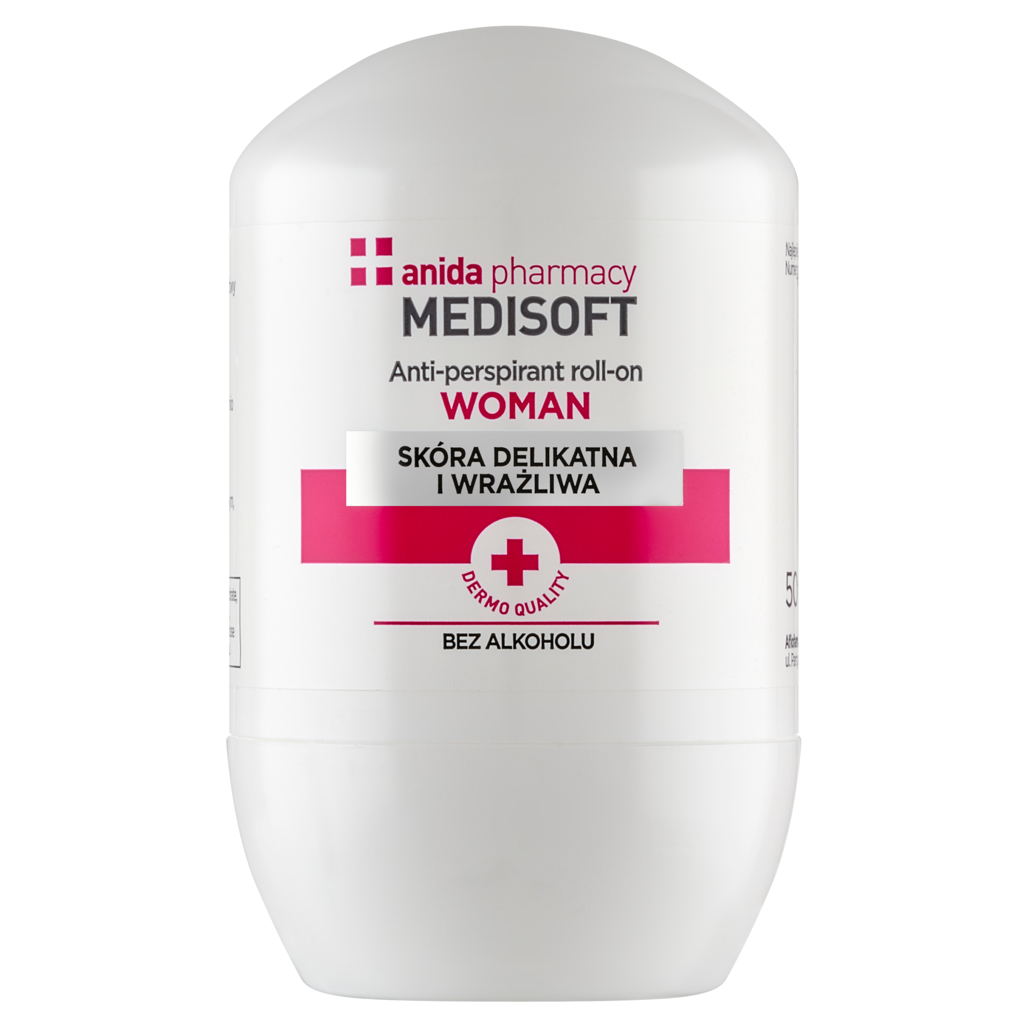 Anida Medisoft Woman antyperspirant roll-on 50 ml zdjęcie