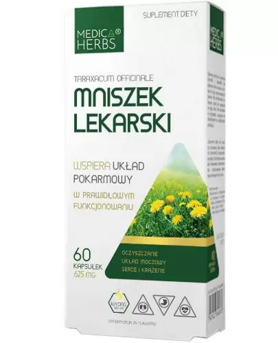 Medica Herbs Mniszek Lekarski 60 kapsułek zdjęcie