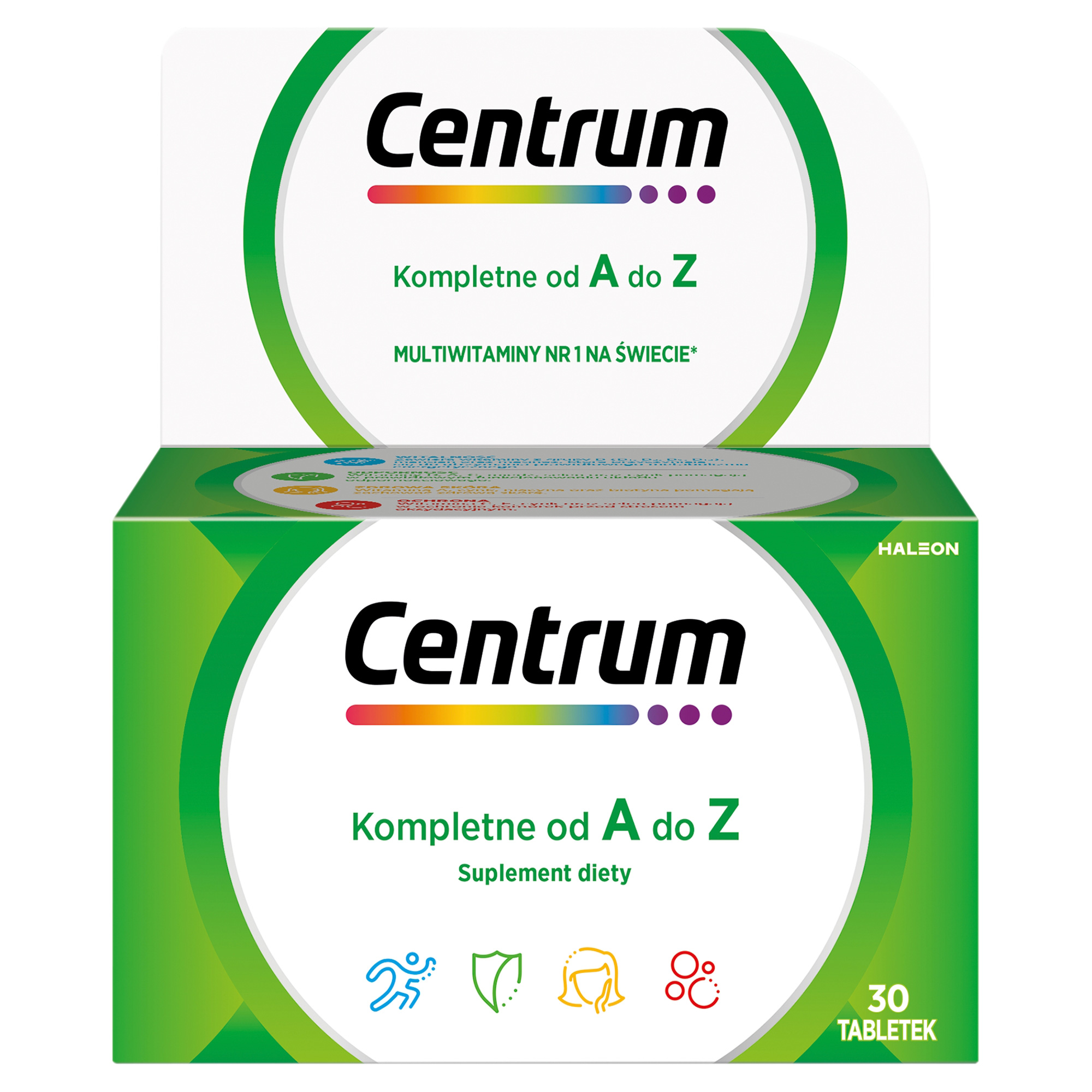 Centrum AZ Multiefekt witaminy i minerały 30 tabletek [Nowa formuła]