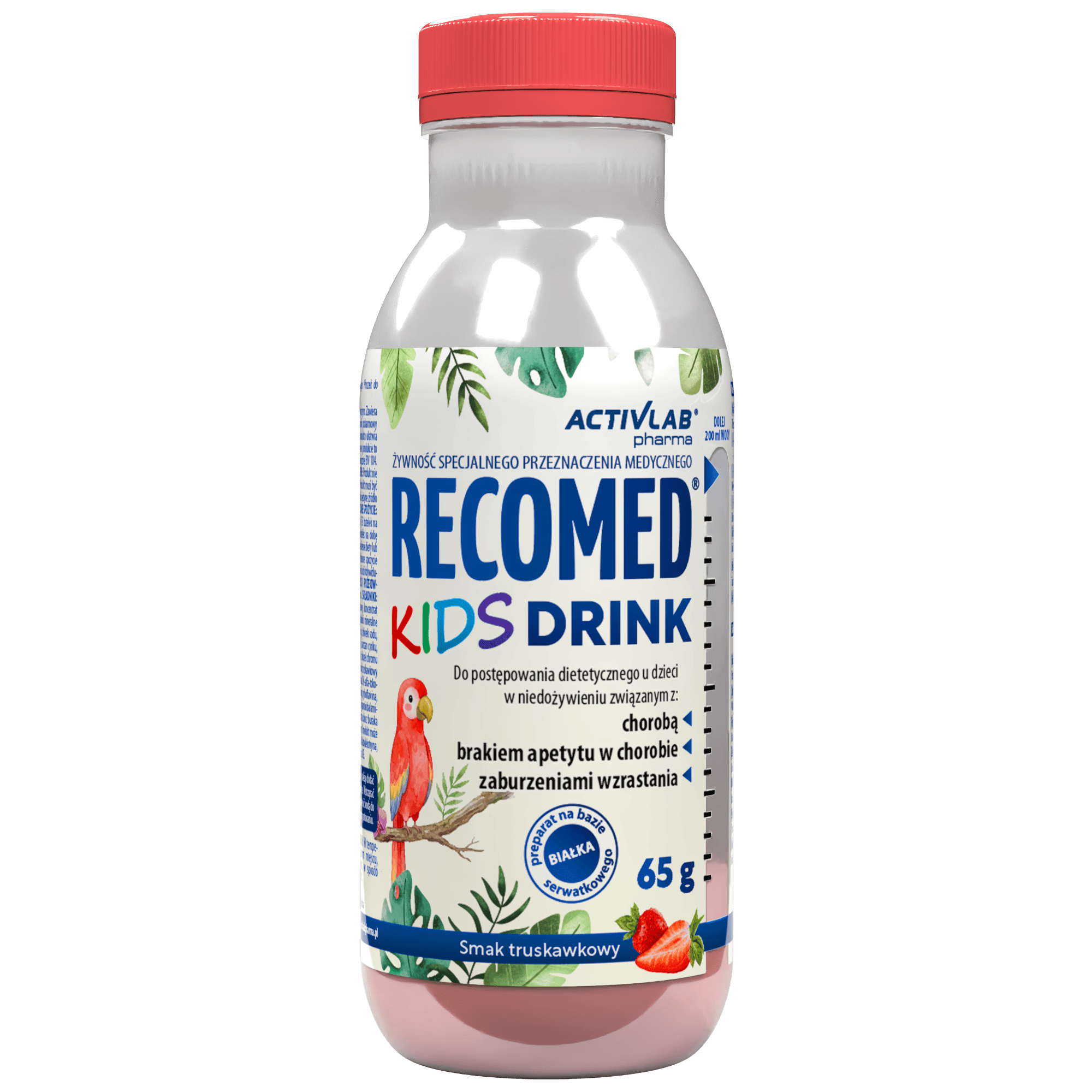 Activlab Pharma RecoMed Kids Drink smak truskawkowy, 65 g zdjęcie