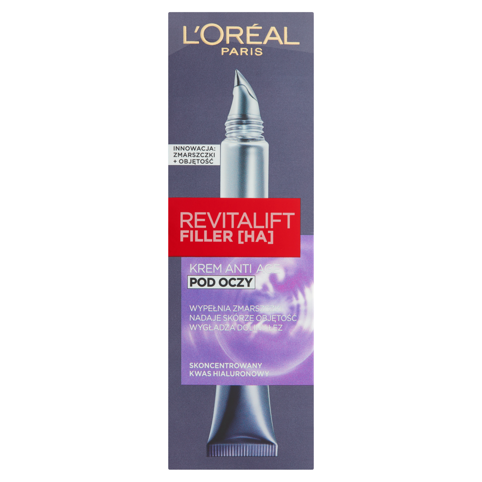 L'OREAL REVITALIFT FILLER [HA] Krem Anti Age pod oczy - 15 ml zdjęcie