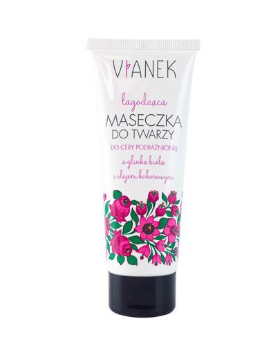 Vianek Łagodząca Maseczka do twarzy do cery podrażnionej, 75 ml - cena, opinie, wskazania zdjęcie