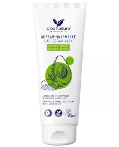 Cosnature Naturalna regenerująca maska do włosów z awokado i migdałami 100 ml zdjęcie