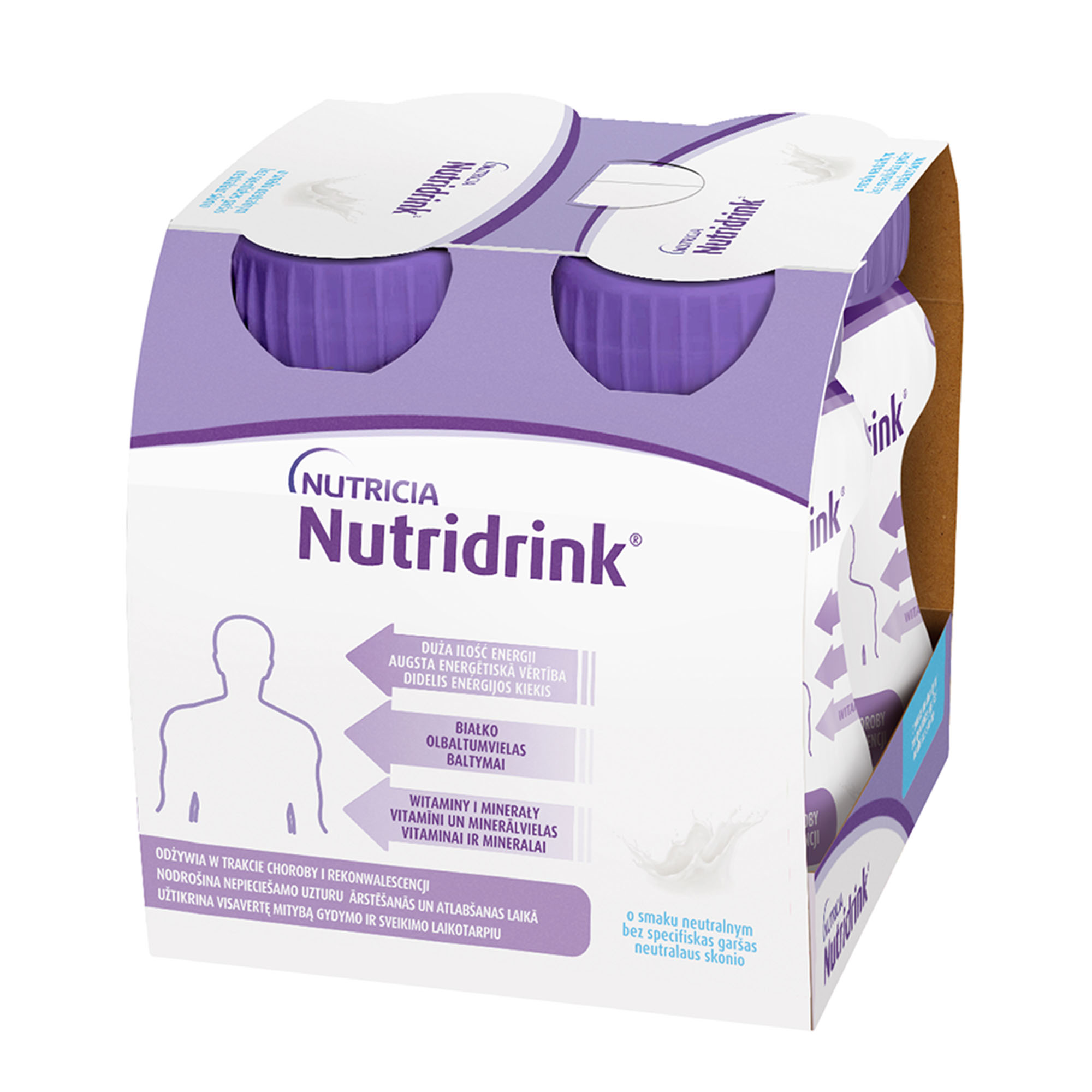 Nutridrink, o smaku neutralnym, 4 x 125 ml zdjęcie
