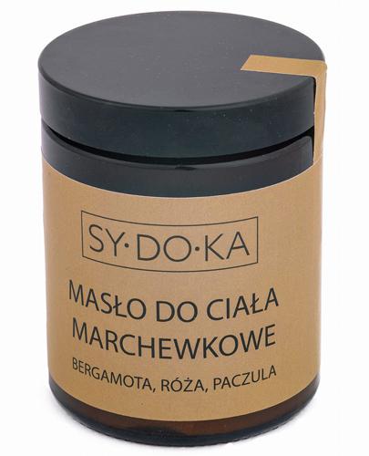 Sydoka Masło do ciała marchewkowe - Bergamota, róża, paczula - 150 g zdjęcie