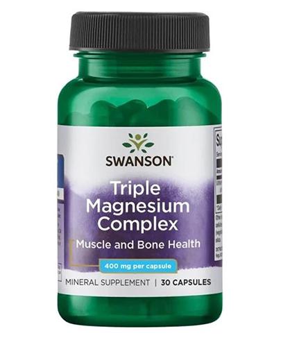 SWANSON Triple Magnesium Complex - 30 kaps. zdjęcie