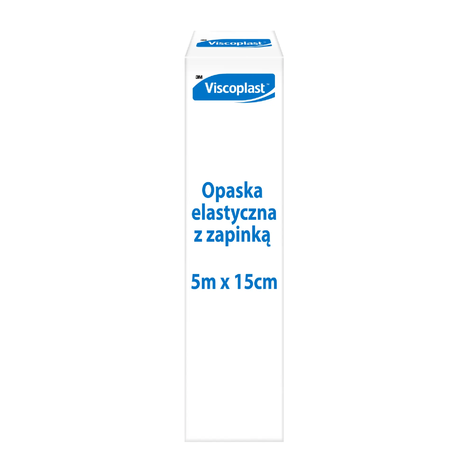 Viscoplast Opaska elastyczna z zapinką, 5 m x 15 cm, 1 sztuka zdjęcie