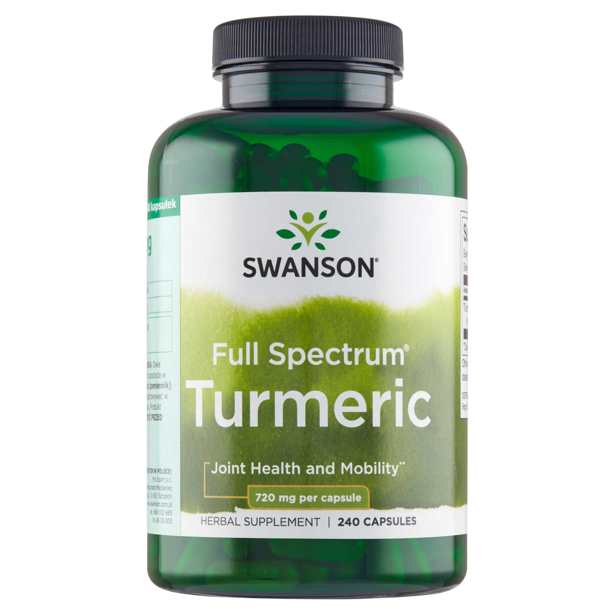 SWANSON Turmeric - 240 kaps. zdjęcie