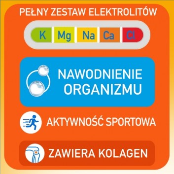 Plusssz Elektrolity Sport, tabletki musujące, 24 sztuki