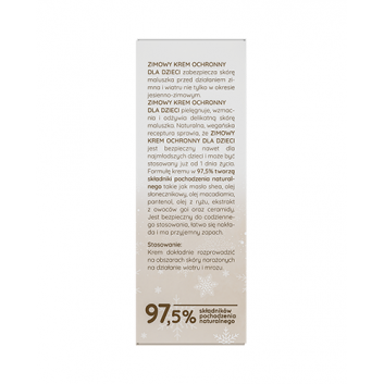 Panaceris Baby Zimowy krem ochronny dla dzieci 0+ 50 ml