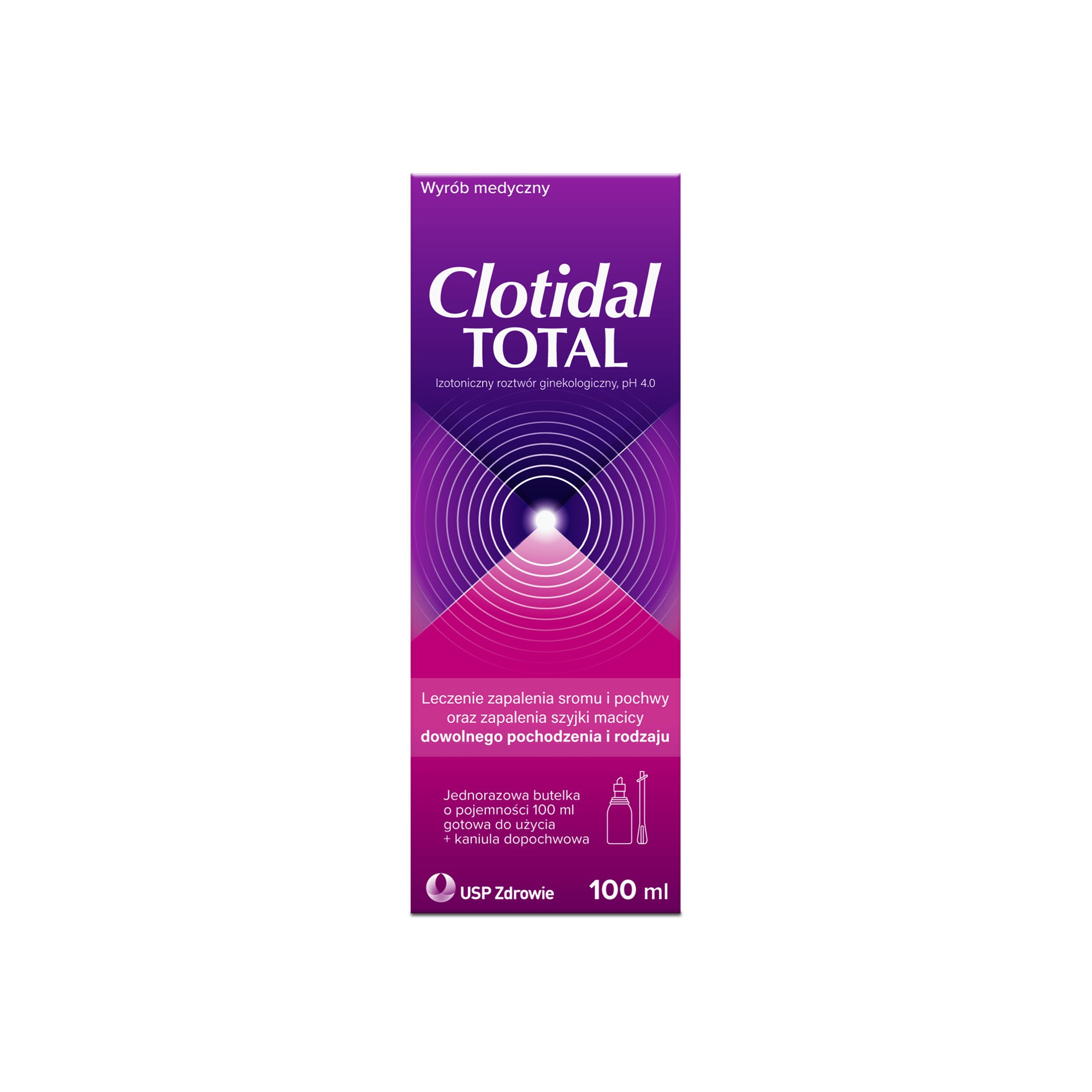 Clotidal TOTAL, roztwór dopochwowy, 1 sztuka zdjęcie