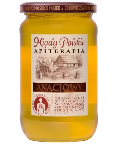 Miody Polskie Miód akacjowy 950 g zdjęcie