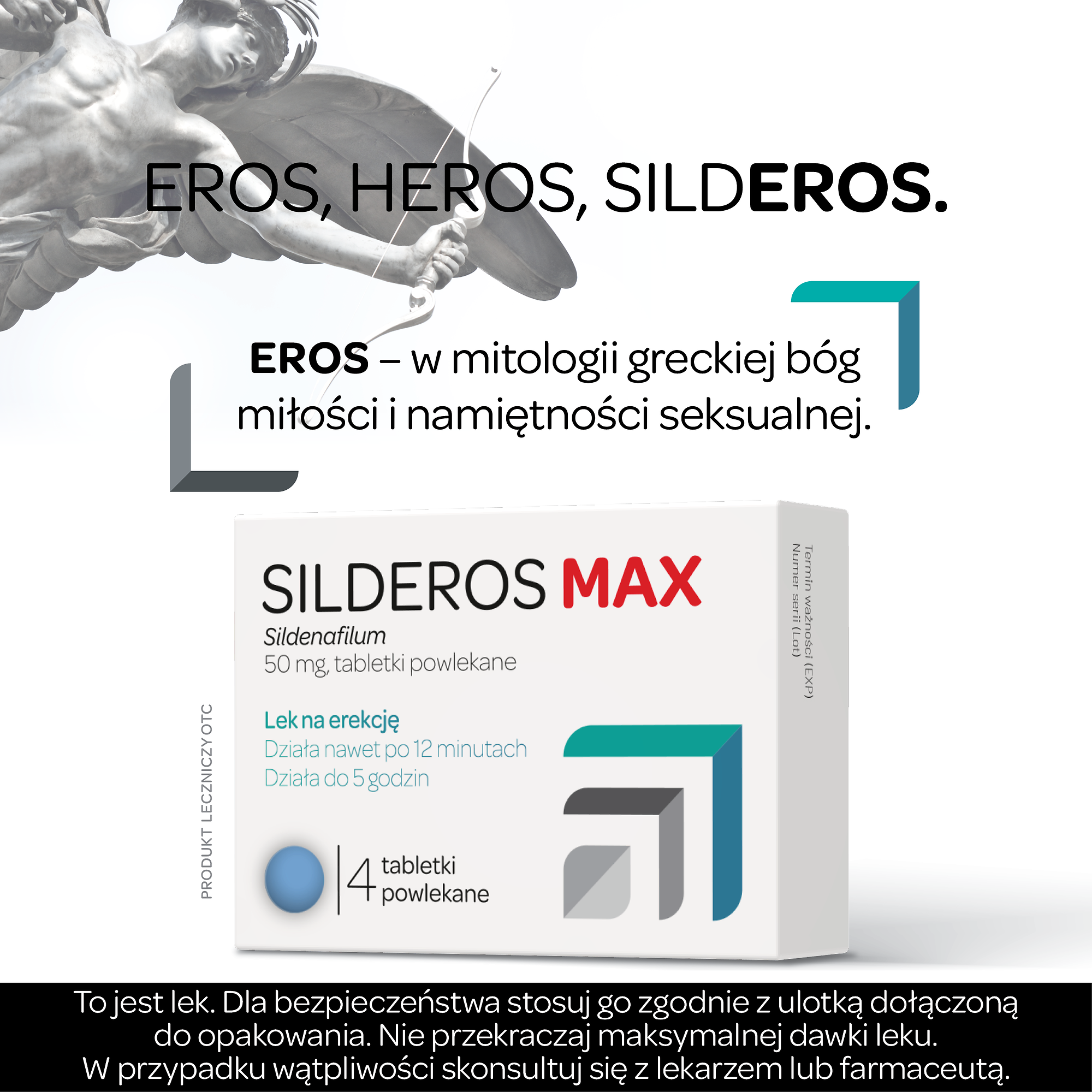 Silderos MAX, 50 mg 4 tabletki