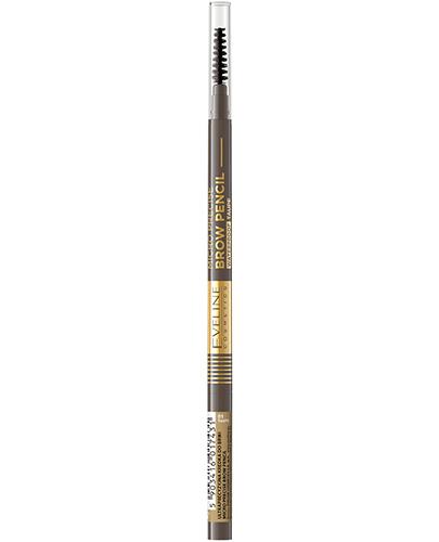 Eveline Micro Precise Brow Pencil Ultraprecyzyjna kredka do brwi Taupe 01 - 1 szt. - cena, opinie, właściwości zdjęcie