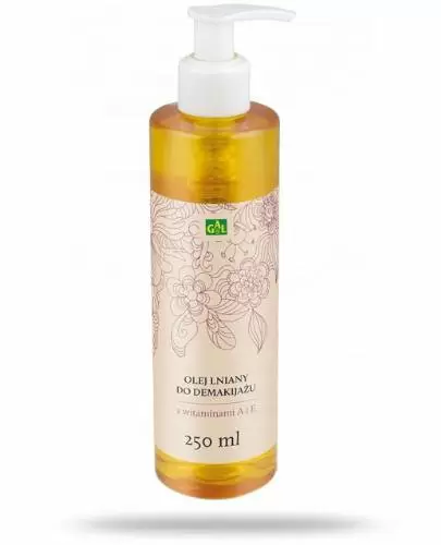 GAL olej lniany do demakijażu z witaminami A i E 250 ml zdjęcie