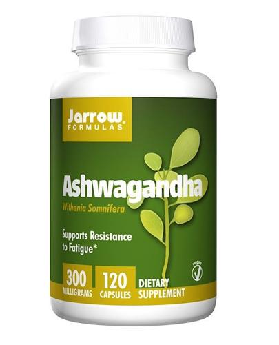 JARROW FORMULAS Ashwagandha KSM-66 - 120 kaps. Zwiększa wydolność fizyczną organizmu. zdjęcie