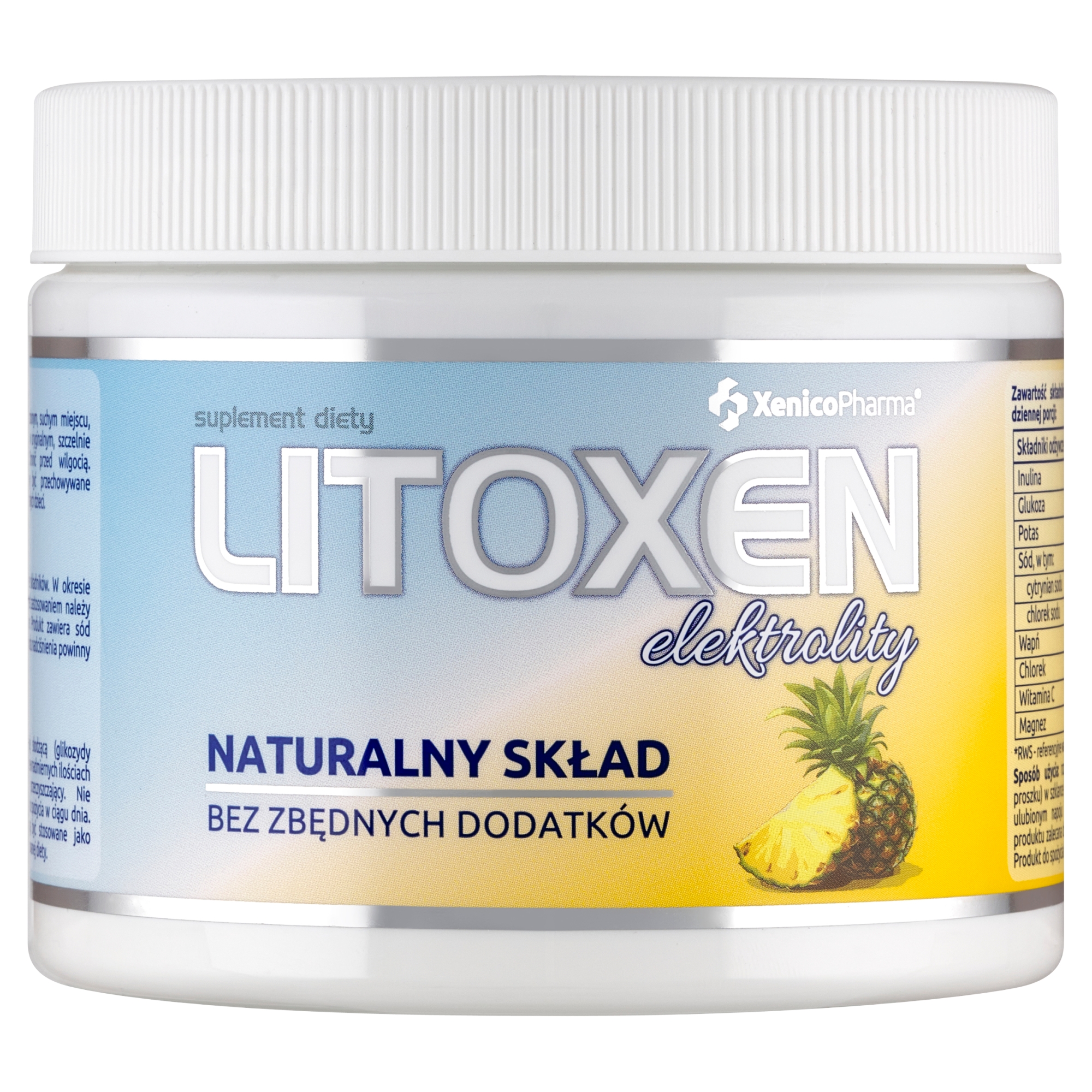 Litoxen elektrolity o smaku ananasowym, 30 porcji zdjęcie