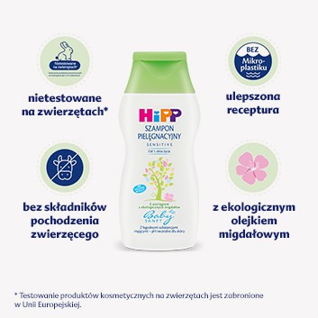 HiPP Babysanft Sensitive pielęgnacyjny szampon 200 ml
