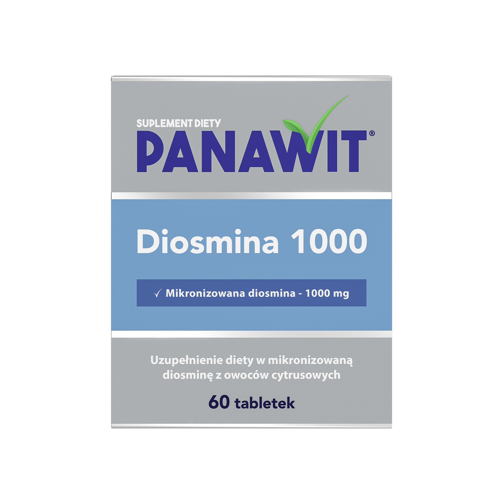 Panawit, Diosmina 1000, tabletki, 60 sztuk zdjęcie