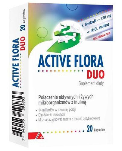 Active Flora Duo, 20 kaps., cena, opinie, właściwości zdjęcie