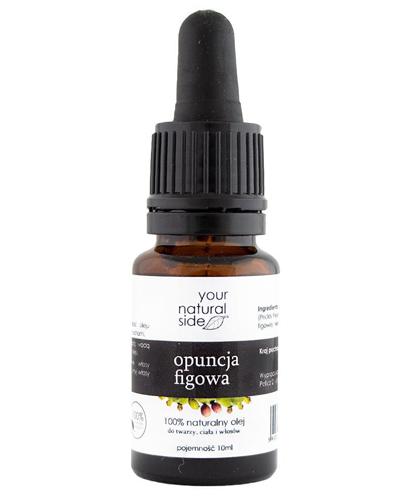 Your Natural Side Opuncja figowa 100% naturalny olej do twarzy, ciała i włosów - 10 ml - cena, opinie, właściwości zdjęcie