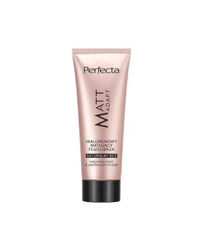 Perfecta Hialuronowy matujący Fluid Baza Matt Adapt Naturalny Beż, 30 ml zdjęcie