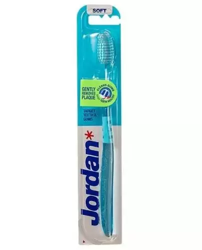 Jordan Target Teeth & Gums szczoteczka do zębów soft 1 sztuka zdjęcie