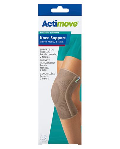 Actimove Everyday Supports Knee Support Closed Patella Opaska stabilizująca staw kolanowy z zabudowaną rzepką i 2 fiszbinami rozmiar S 1 sztuka [7557528] zdjęcie