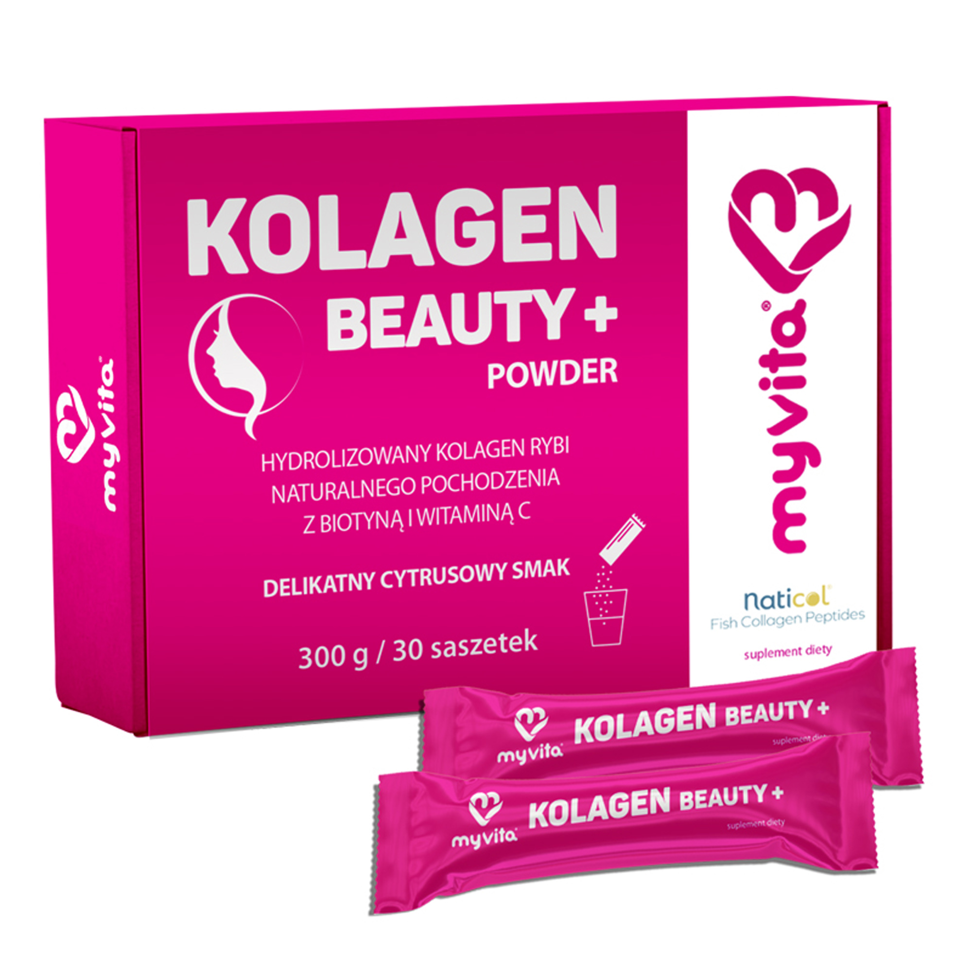 MyVita Kolagen Beauty, proszek, 30 saszetek