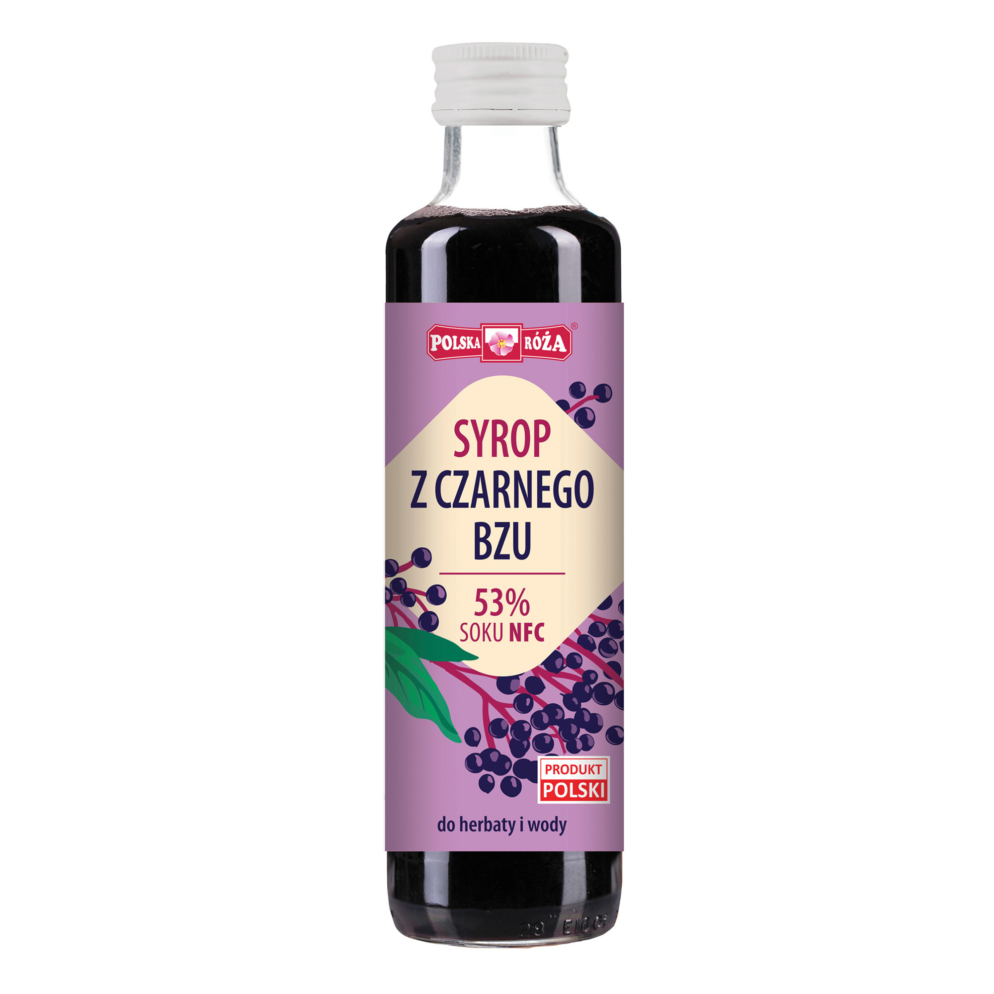 Polska Róża, Syrop z czarnego bzu, 250 ml zdjęcie