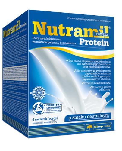 Olimp Nutramil Complex Protein, smak neutralny, 6 saszetek zdjęcie