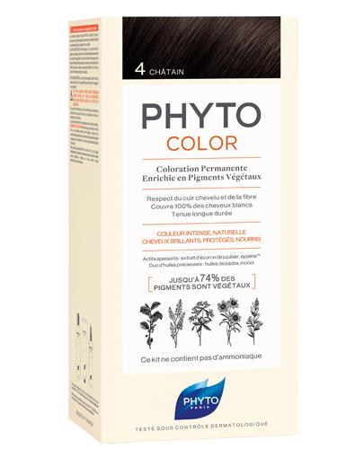 PHYTO COLOR Farba do włosów - 4 KASZTAN zdjęcie