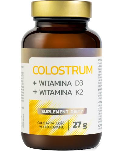 Colostrum + Witamina D3 + Witamina K2 60 kapsułek zdjęcie