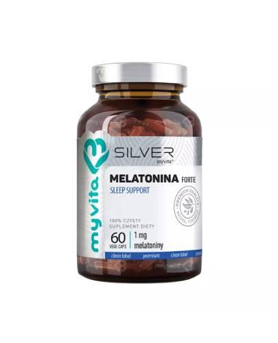 MyVita Silver Pure 100% Melatonina Forte, kapsułki, 60 sztuk zdjęcie