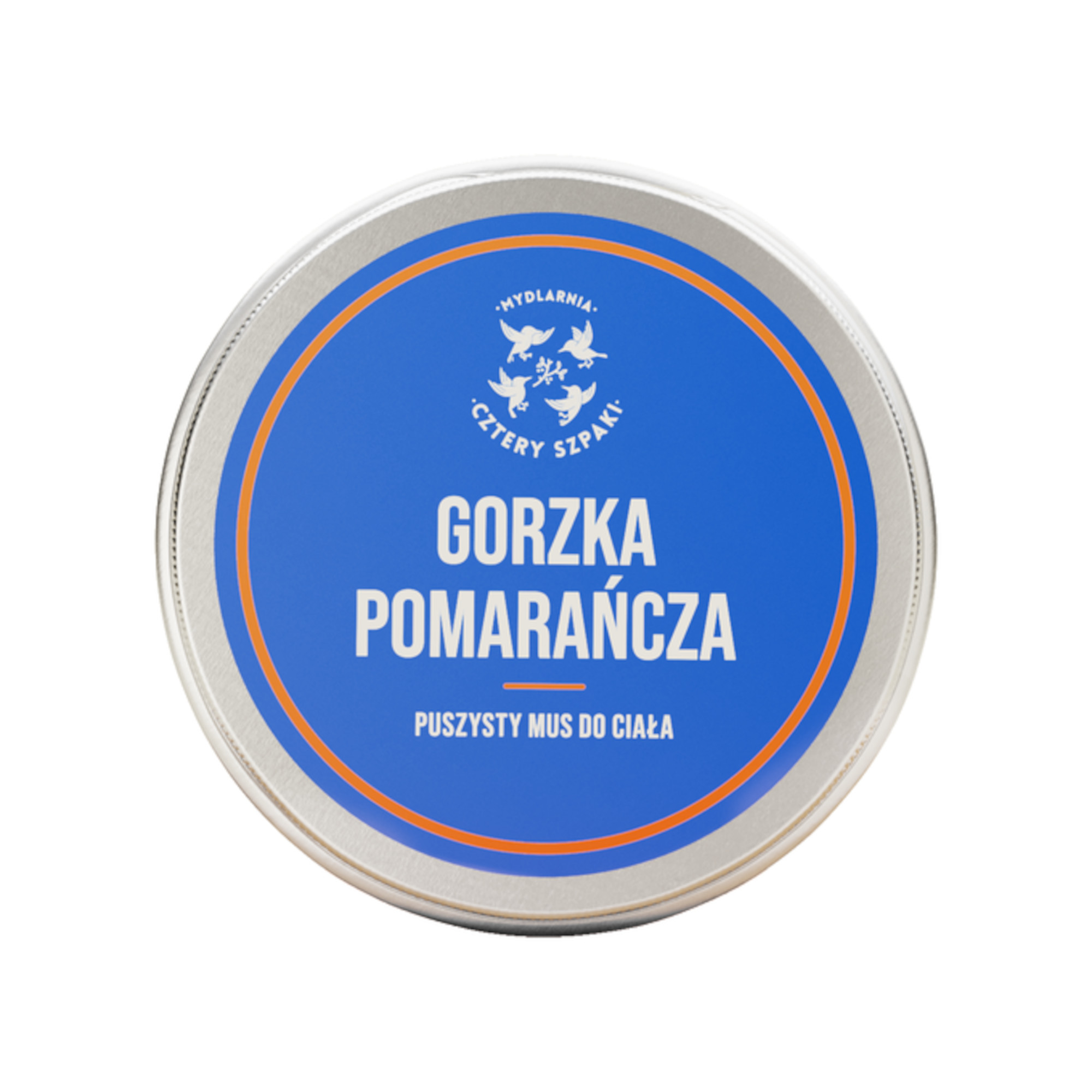 Mydlarnia Cztery Szpaki Gorzka Pomarańcza puszysty mus do ciała, 150 ml zdjęcie