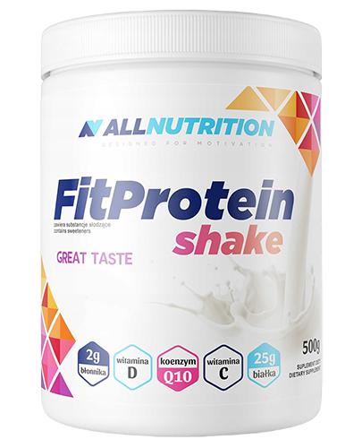 Allnutrition FitProtein Shake vanilla, 500 g, cena, opinie, właściwości zdjęcie