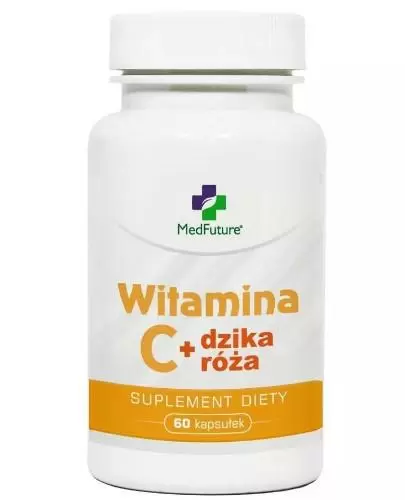 MedFuture Witamina C + Dzika Róża 60 kapsułek zdjęcie