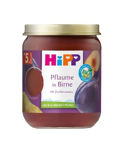 Hipp, Gruszki ze śliwkami BIO, 160 g zdjęcie