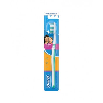 Oral-B 123 Classic Care Manualna Szczoteczka do zębów, 1 sztuka
