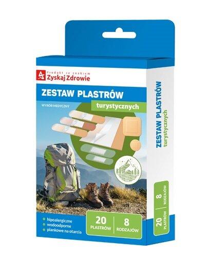 Zyskaj Zdrowie Zestaw plastrów turystycznych, 20 sztuk zdjęcie