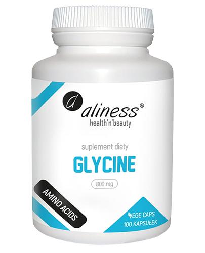 Aliness Glycine 800 mg, 100 vege kapsułki, cena, opinie, wskazania zdjęcie