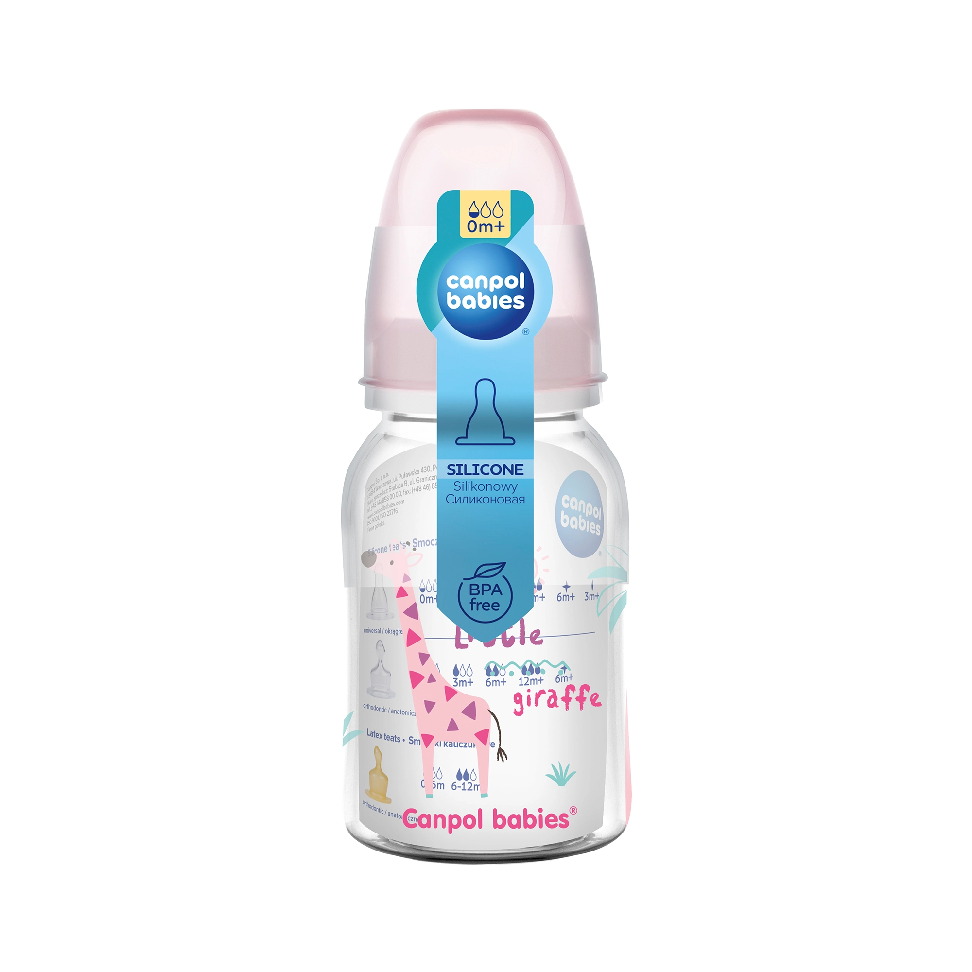 Canpol Babies Butelka profilowana 120 ml [59/100] zdjęcie